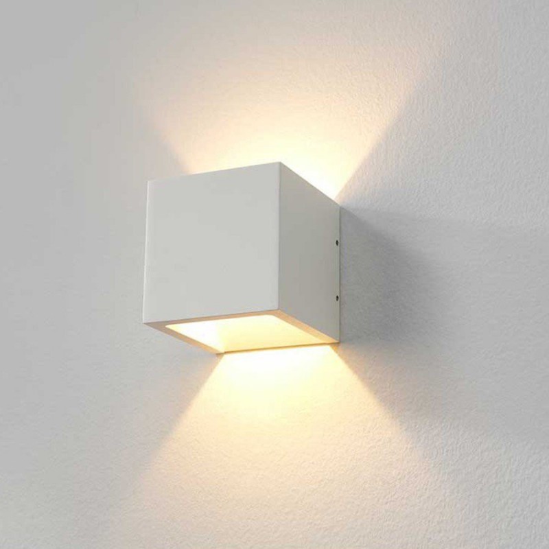 LED Wandlamp 8956 Cube Wit Top Merken Winkel